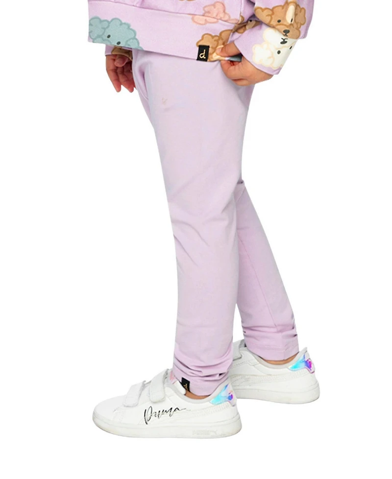 Deux par Little and Big Girl 6Y- 12Y Cotton Leggings Lavender