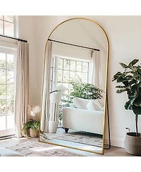Antok Full Length Mirror, 90"x46" Floor Mirror for Bedroom, Hanging Mounted for Living Room Cloakroom