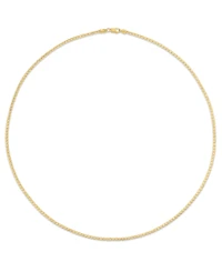 Macy's Ice Chain Necklace in 10k Yellow Gold