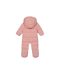 Deux par Baby Girls ( 3M to 24M ) Cloud One Piece Snowsuit Adapted for Car Seats Pale Dusty