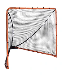Sevorley Portable Lacrosse Goal, 6' x 6' Steel Frame Training Net, Foldable Backyard Practice Goal
