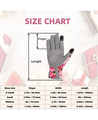 Xdovet Leather Gardening Gloves Women Thorn Proof Work Gloves