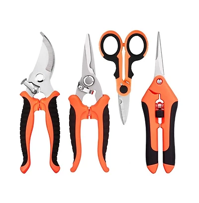 Xdovet Garden Pruning Shears Set Stainless Steel Grip Handles