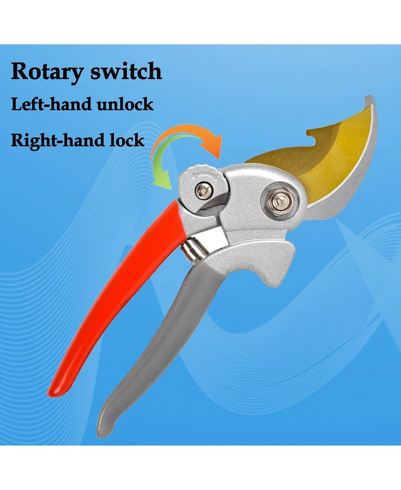Xdovet Steel Pruning Shears Garden Handle