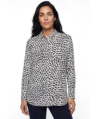 Olsen Women's Pebble Print Shirt