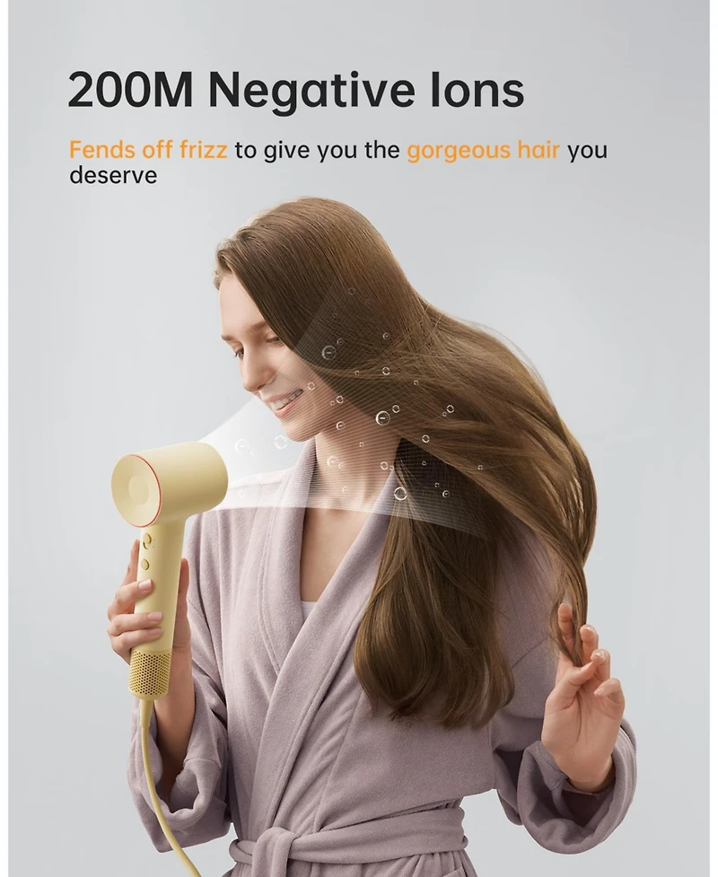 Laifen SE2 Swift Hair Dryer With 3 Nozzles