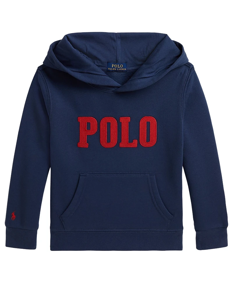 Polo Ralph Lauren Boys' 2T-7 Logo Fleece Hoodie