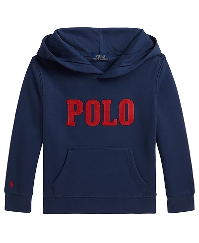 Polo Ralph Lauren Boys' 2T-7 Logo Fleece Hoodie