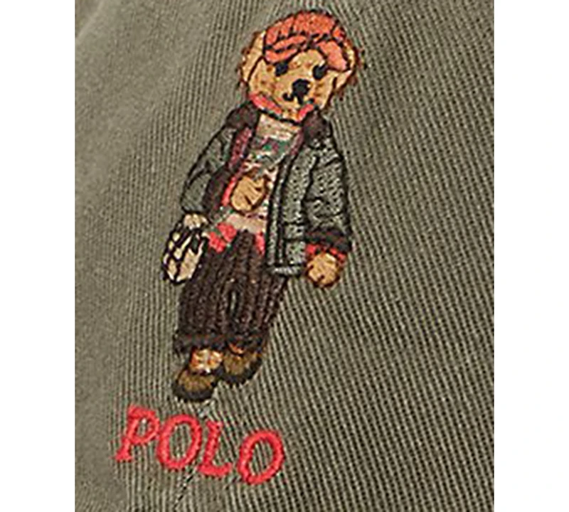 Polo Ralph Lauren Boys' 8-20 Polo Bear Twill Ball Cap