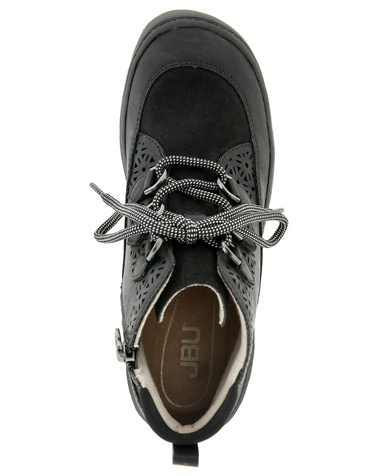 Jbu Women's Roxanne Water-Resistant Casual Lace-Up Boots