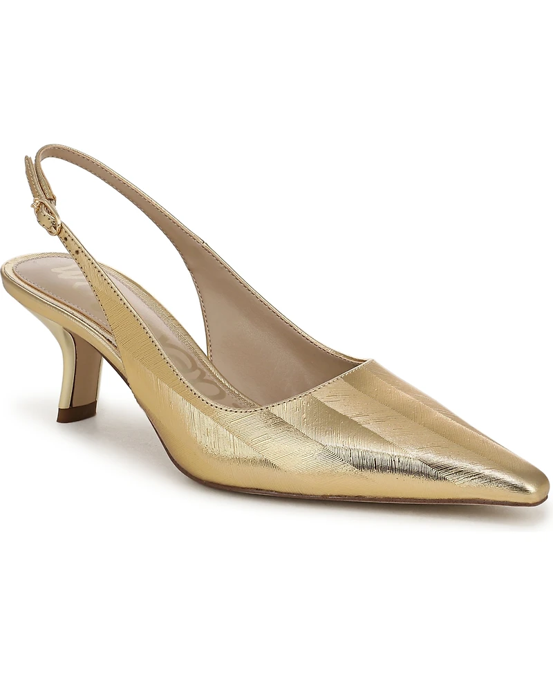Sam Edelman Women's Bianka Slingback Kitten-Heel Pumps