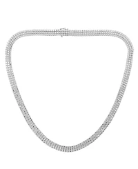 Macy's Lab-Grown Diamond Necklace (16 ct. t.w.) in 14k White Gold