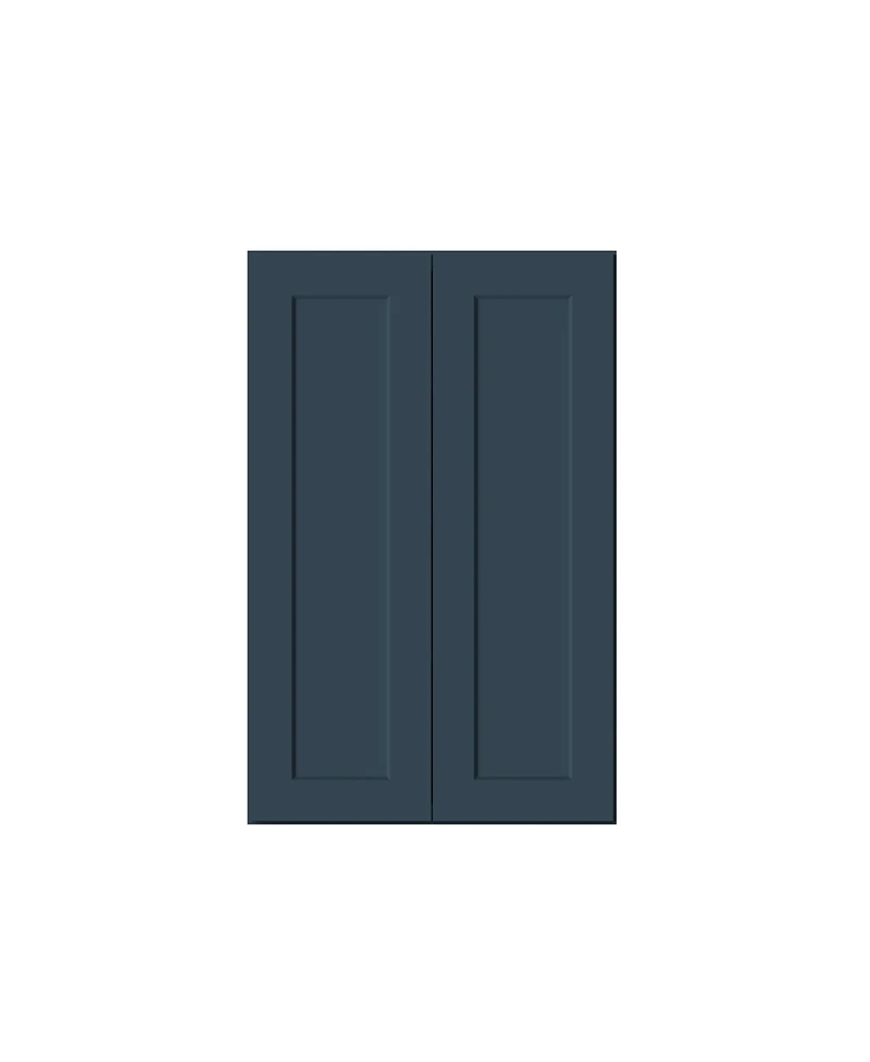 Boyel Living Standard Wall Cabinet 2 Door 3 Shelves, Ready to Assemble Kitchen Cabinet with Solid Wood Frame