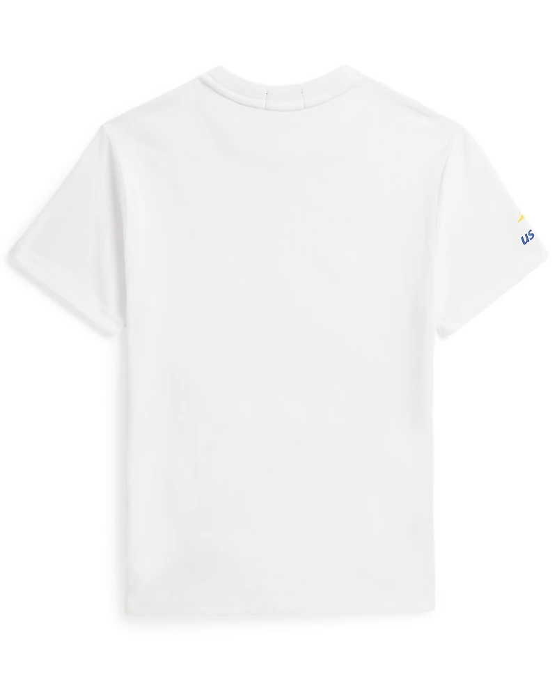 Polo Ralph Lauren Boys' 8-20 Us Open Bear Cotton T-Shirt