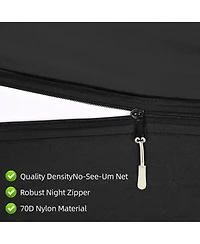 Piscifun 600lbs Capacity Camping Hammock With Mosquito Net Tree Straps Portable Lightweight Outdoor Gear