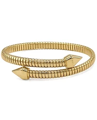 And Now This Cubic Zirconia Flexible Stretch Bypass Bracelet