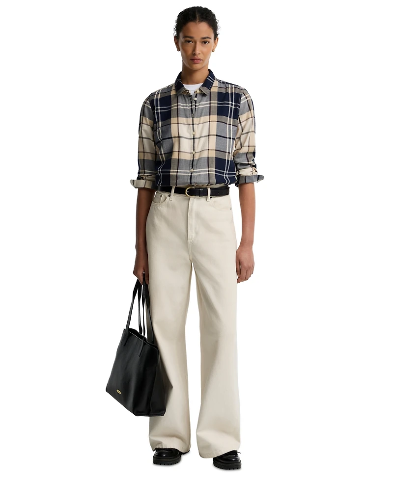 Barbour Women's Bredon Check Cotton Long-Sleeve Shirt