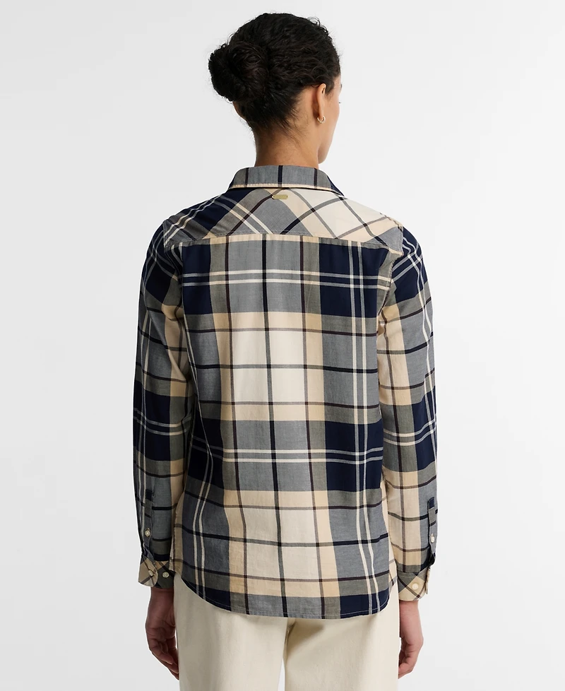 Barbour Women's Bredon Check Cotton Long-Sleeve Shirt