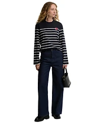 Barbour Women's Harling Striped Graphic Top
