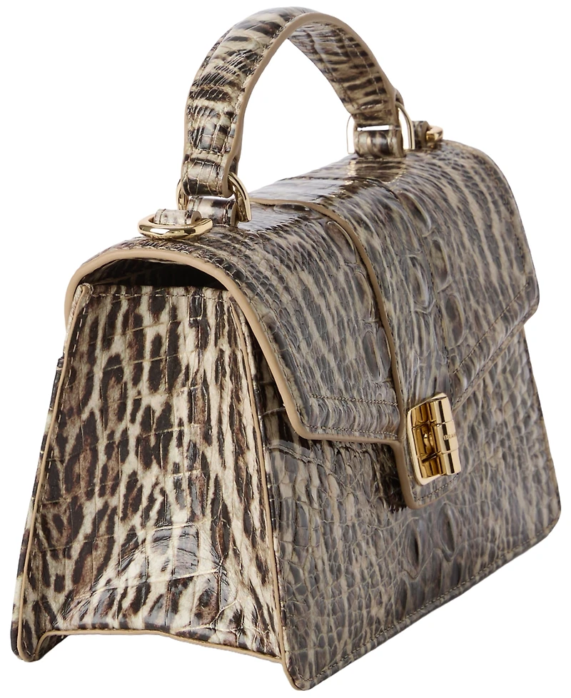 Brahmin Genie Melbourne Leather Small Crossbody Handbag