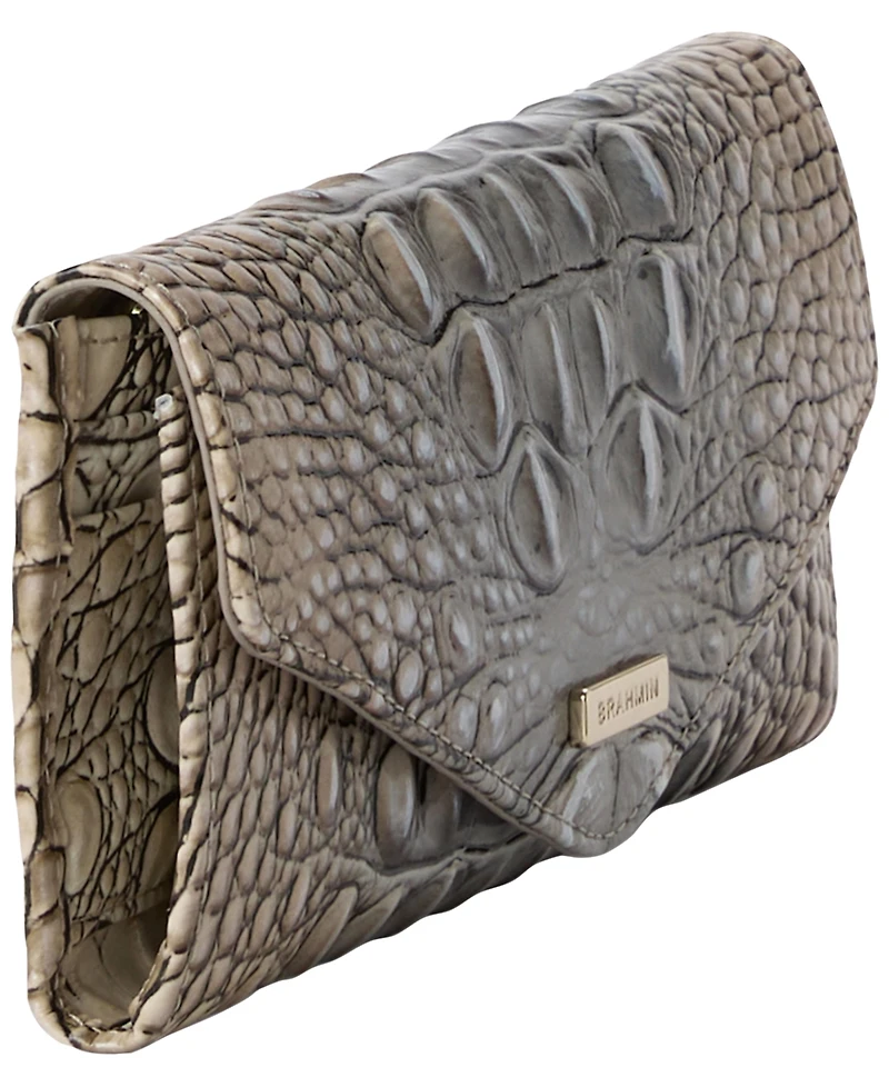 Brahmin Veronica Melbourne Ombre Fossilized Leather Wallet
