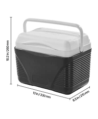 Sevorley Portable Hard Cooler, 8.5 qt, Holds 12 Cans, Insulated Ice Chest for Picnics