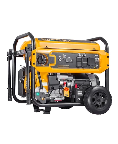 Sevorley 13500W Peak Dual Fuel Portable Generator with Electric Start and Co Sensor