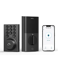 eufy Smart Lock C30, Keyless Wi-Fi Deadbolt, No Bridge, Easy Install, App Control, Reliable Power, Bhma Grade3