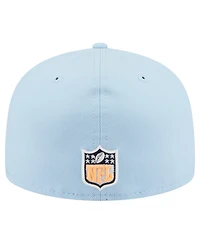 New Era Men's Coastal Blue Kansas City Chiefs 59FIFTY Fitted Hat