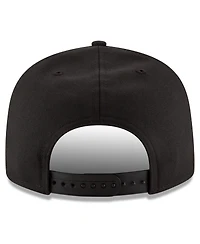 New Era Men's Black Houston Rockets 9FIFTY Snapback Hat