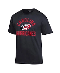 Champion Men's Black Carolina Hurricanes Primary Logo Jersey T-Shirt