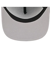 New Era Men's Black Atlanta Braves City Slogan A-Frame 9FIFTY Snapback Hat