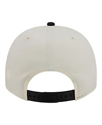 New Era Men's Cream/Black San Francisco 49ers A-Frame 9FIFTY Snapback Hat