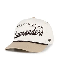 47 Brand Men's Natural/Tan Washington Commanders Neutral Terrain Hitch Rope Adjustable Hat