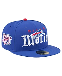 New Era Men's Royal Buffalo Bills Mafia 59FIFTY Fitted Hat