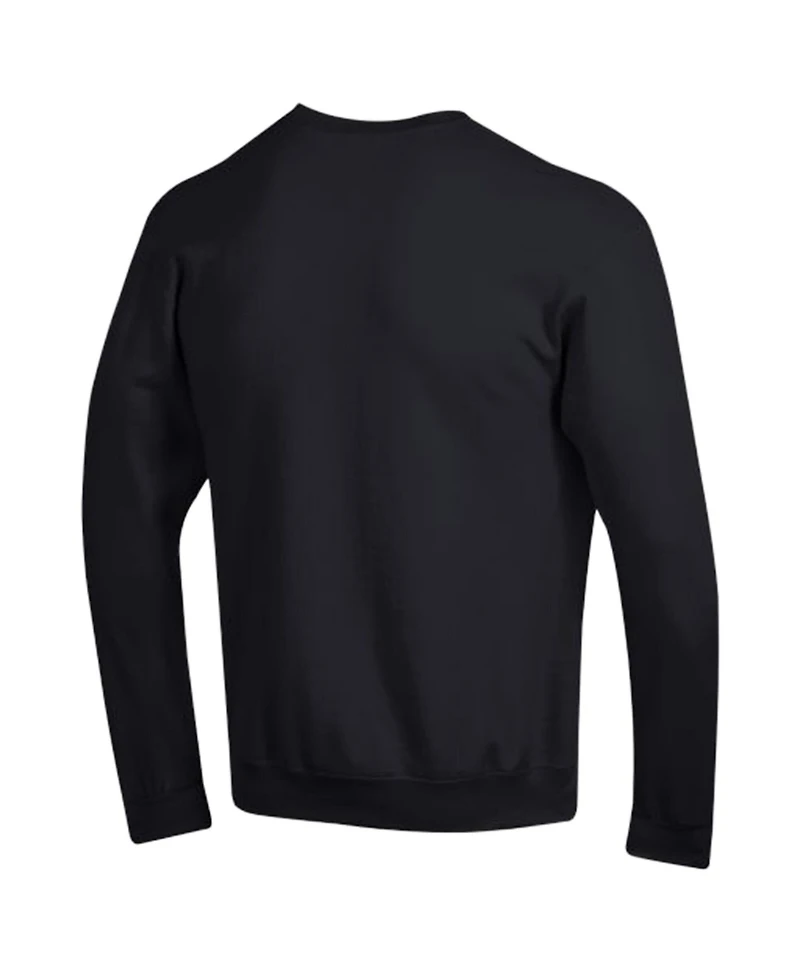 Champion Men's Black New Orleans Saints Powerblend Fleece Sweatshirt