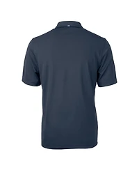 Cutter Buck Men's Navy Los Angeles Dodgers Virtue Eco Pique Recycled Polo Shirt