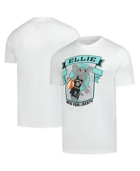 Stadium Essentials Men's and Women's White New York Liberty Ellie Mascot Established T-Shirt