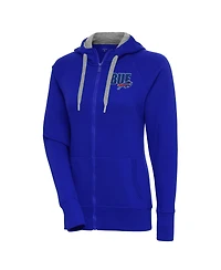 Antigua Women's Buffalo Bills Victory Full-Zip Hoodie with Heat-Sealed Graphics