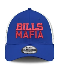 New Era Men's Royal/White Buffalo Bills Mafia Neo 39THIRTY Flex Hat