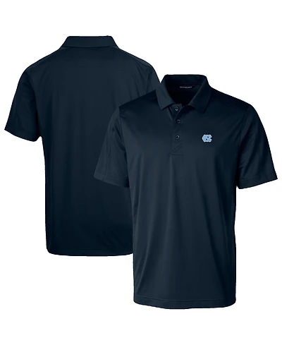 Cutter Buck Men's Navy North Carolina Tar Heels Prospect Eco Textured Stretch Recycled Polo Shirt