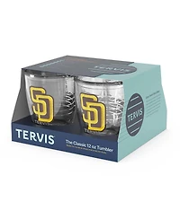 Tervis San Diego Padres Four-Pack 12oz. Emblem Tumbler Set
