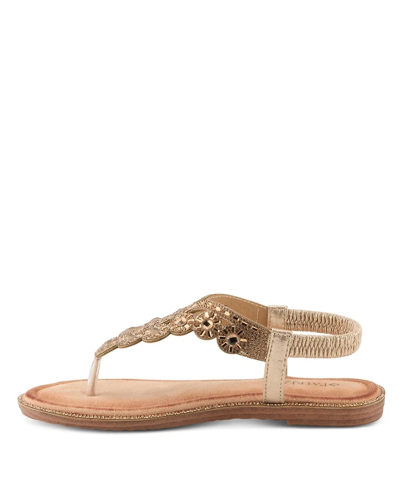 Patrizia Women's Parry Thong Sandal with Adjustable Strap