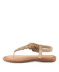 Patrizia Women's Parry Thong Sandal with Adjustable Strap