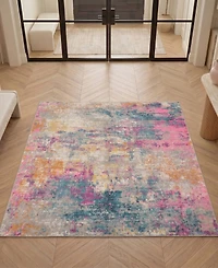 Nourison Home Passion PSN36 5'3"x5'3" Square Area Rug
