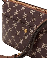 Mango Women's Printed Logo Shoulder Bag