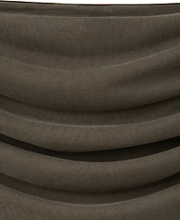 Mango Women's Asymmetric Bandeau Ruched Midi Dress