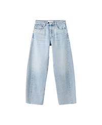 Mango Women's Mid-Rise Baggy Balloon Jeans