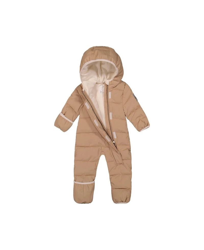 Deux par Baby Unisex (3M-24M) Cloud One Piece Snowsuit Adapted for Car Seats