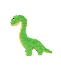 Mighty Jr Dinosaur Brachiosaurus 2 Pack, Durable Plush Squeaky Dog Toy